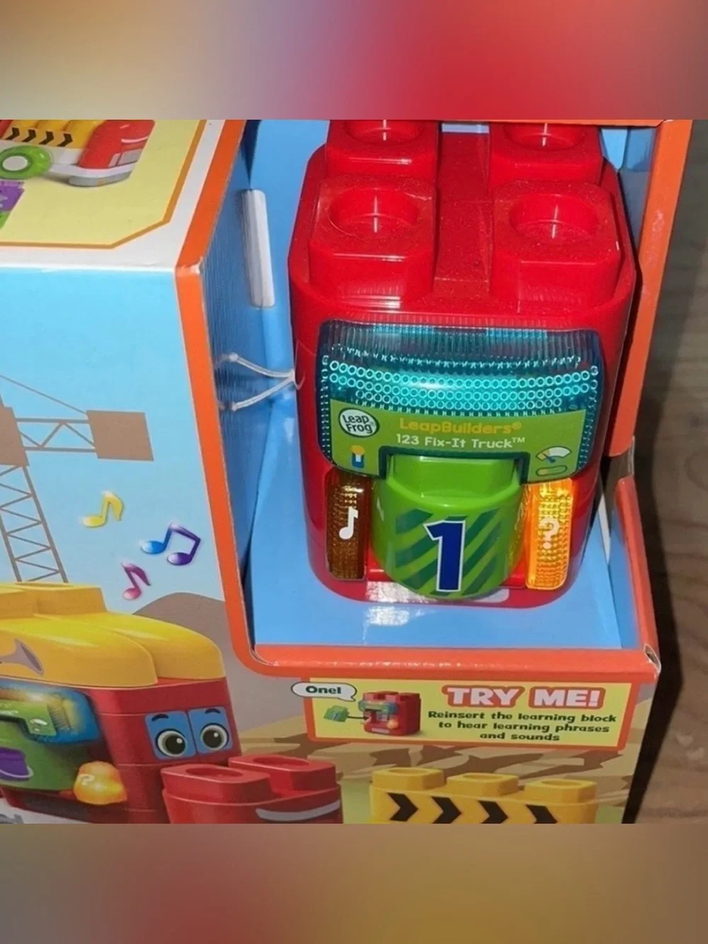 LeapFrog LeapBuilders 123 Fix-It Truck, Multicolor